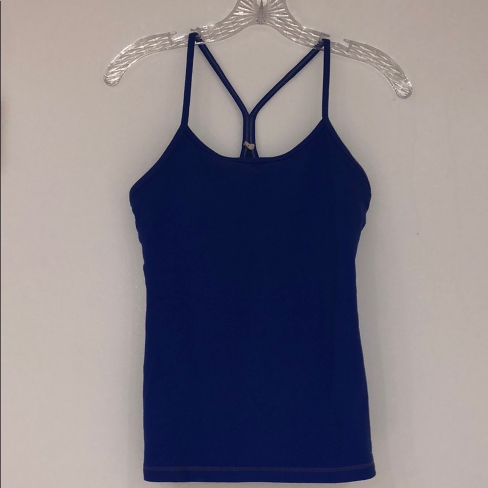 LuLu Lemon Power Y Workout Top